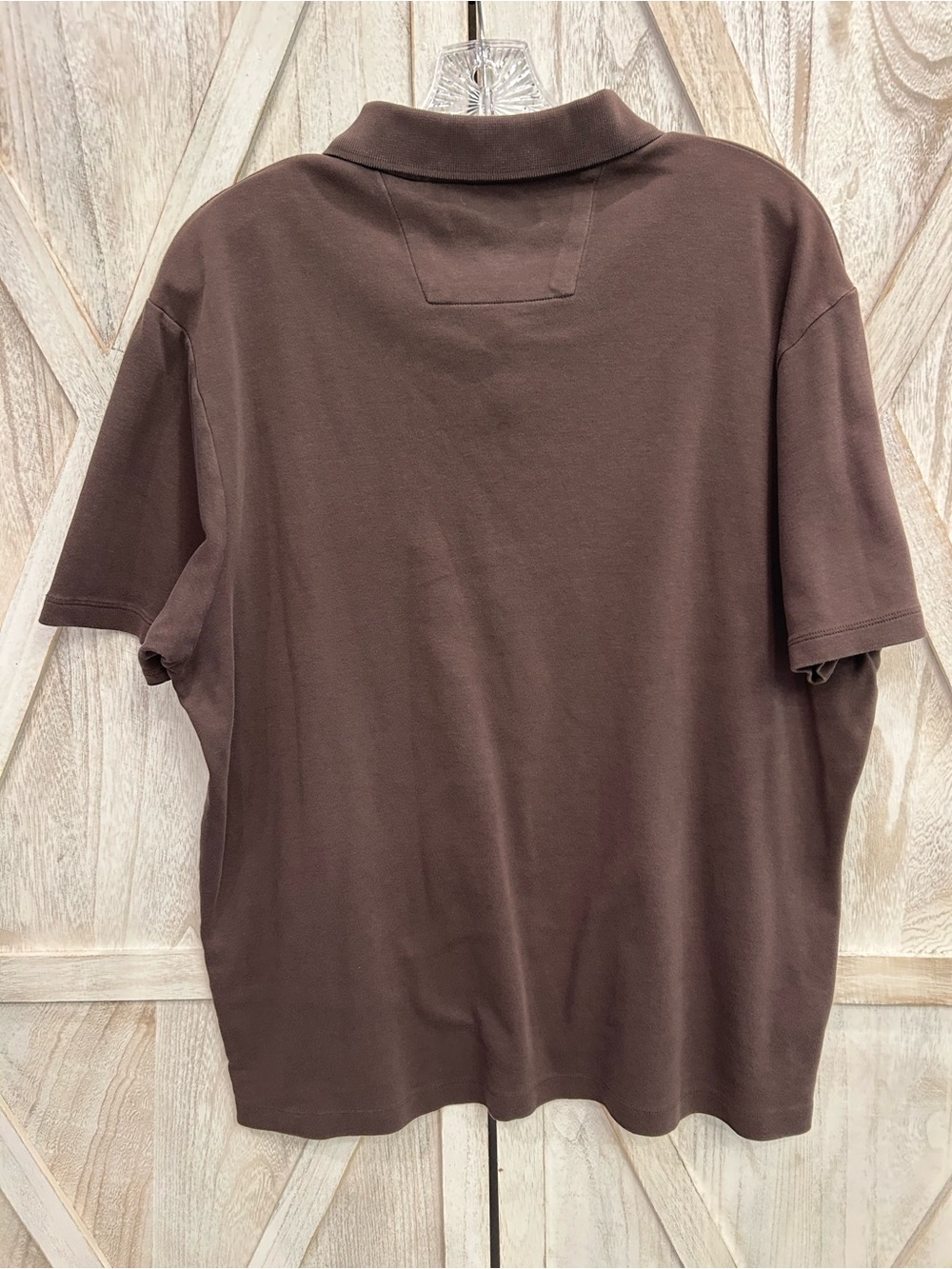John Henry Woven Black Label 100% Cotton Large Polo - Picture 4 of 10